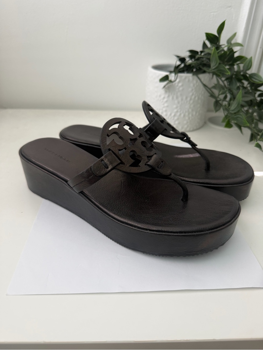 Tory Burch Miller Wedge Sandals